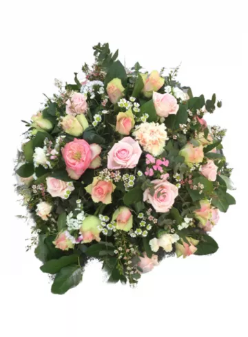 Траурный шар от интернет-магазина цветов в 